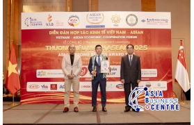 Công Ty Chứng Khoán ACB nhận cú đúp giải thưởng tại Lễ công bố Thương Hiệu Mạnh ASEAN 2025